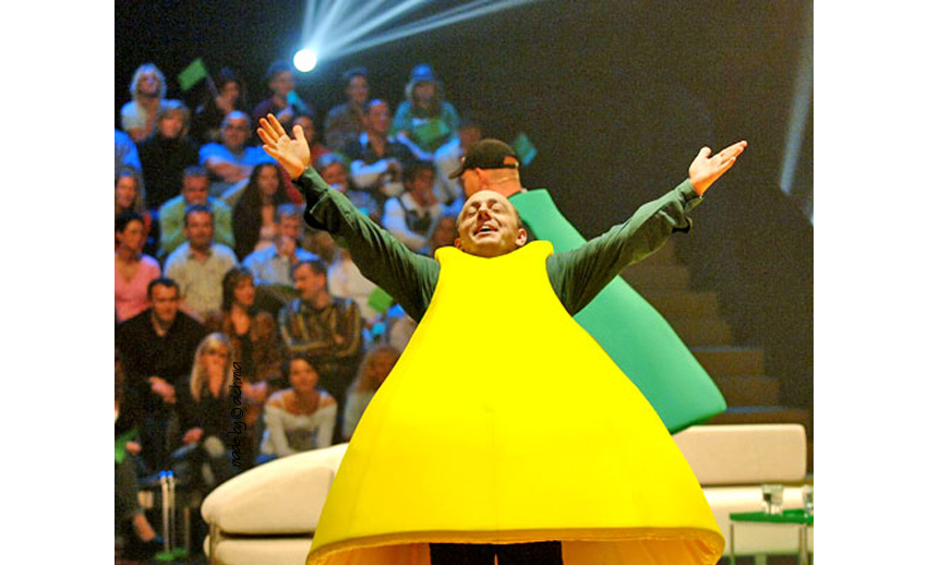 SAT1 TV Format Promi - ärgere Dich nicht! Kostüm und Grossfiguren Herstellung