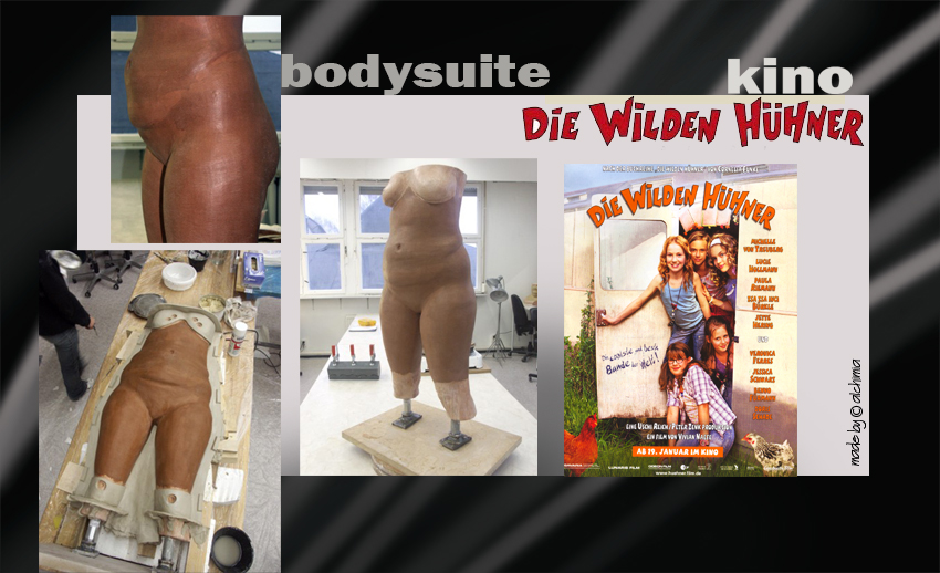 Die Wilden Hühner der Film Bodysuite Kostüm und Grossfiguren Herstellung