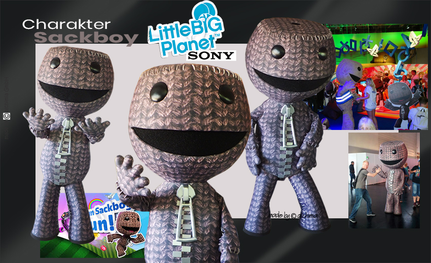 Sony Little Big Planet Sackboy Kostüm