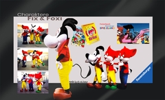 Ravensburger Spieleland Fix & Foxi alchimia Kostüm und Grossfiguren Herstellung