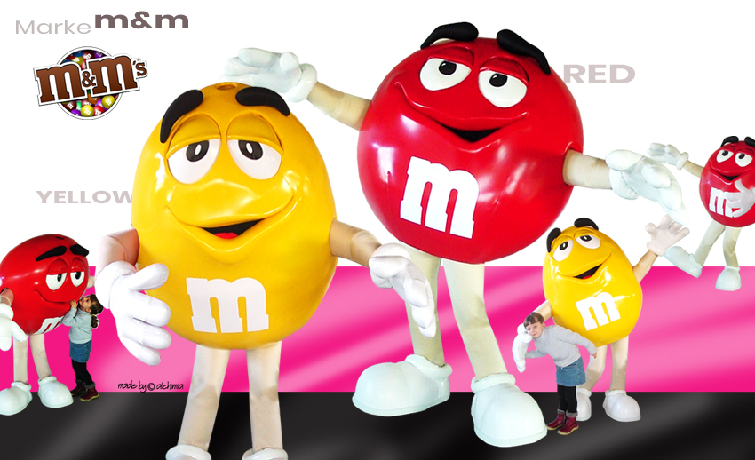 m&m Kostüme Red&Yellow