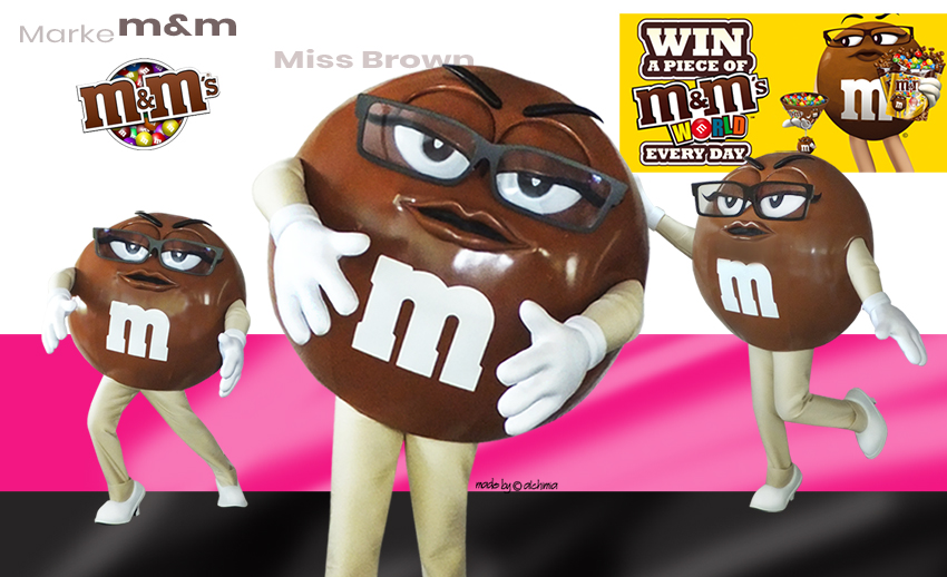 m&m Kostüme 1Miss Brown