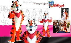 Kellogs Frosties Werbekostüm Tony Tiger