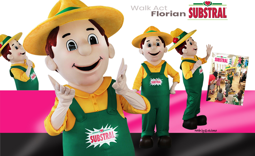 Substral Maskottchen Florian Kostüm