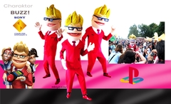 Sony Charakter BUZZ! Kostüme
