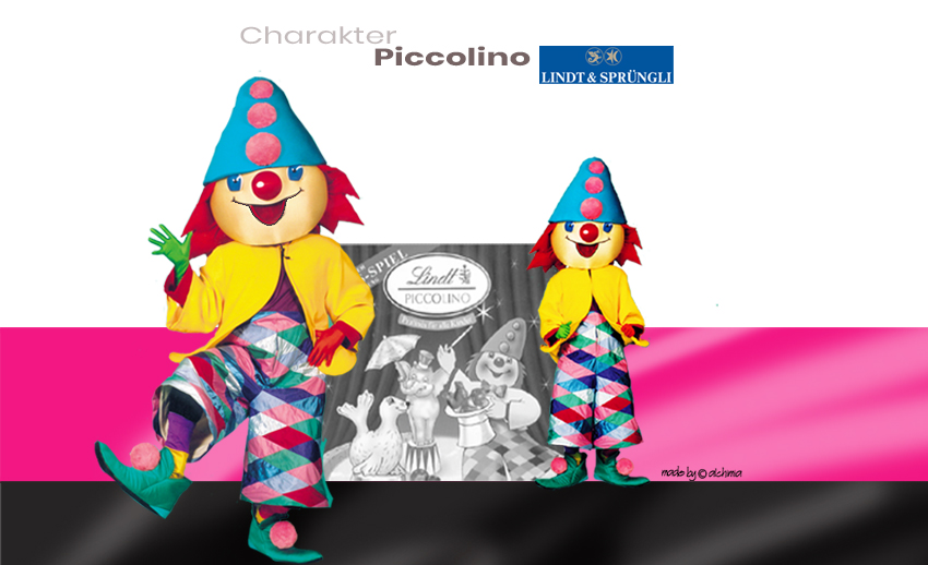 Lindt&Sprüngli Werbefigur Piccolino Kostüme