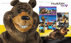 TEAG Maskottchen Hubärt