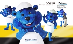 Volksstimme Maskottchen Vobi