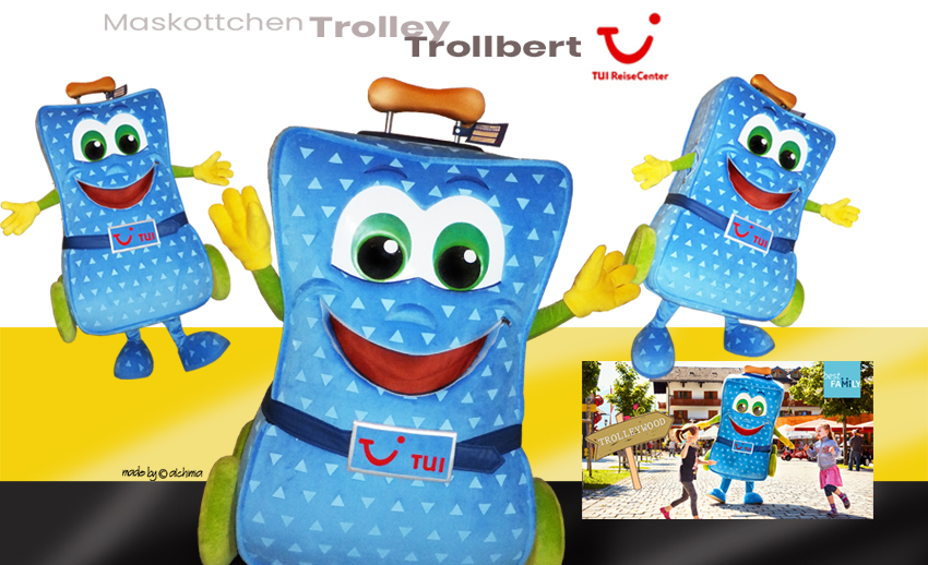 TUI Maskottchen Trolley Trollbert