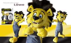Reifen Wagner Maskottchen Löwe