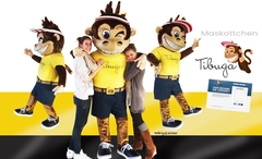Tibuga Maskottchen Affe