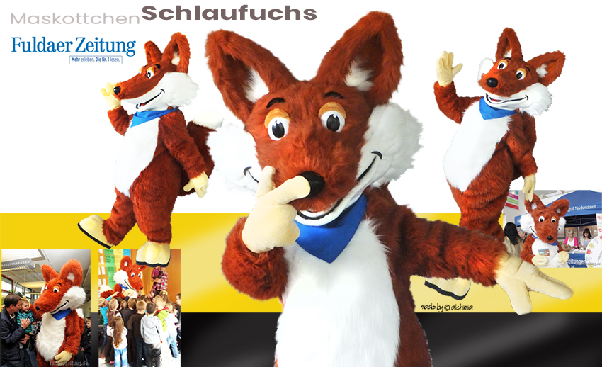 Fuldaer Zeitung Maskottchen Schlaufuchs