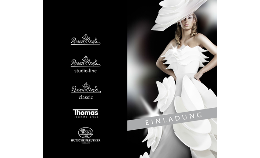 Rosenthal TRENDSHOW Porzellan design event Kostüme
