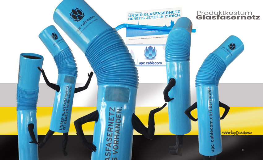 Cablecom Glasfasernetz Produktkostüm