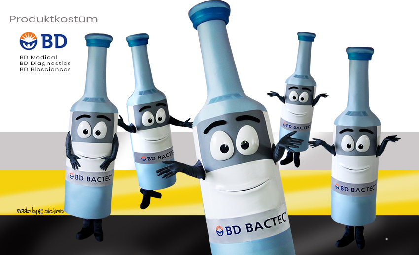 BD Bactec medical Produktkostüm