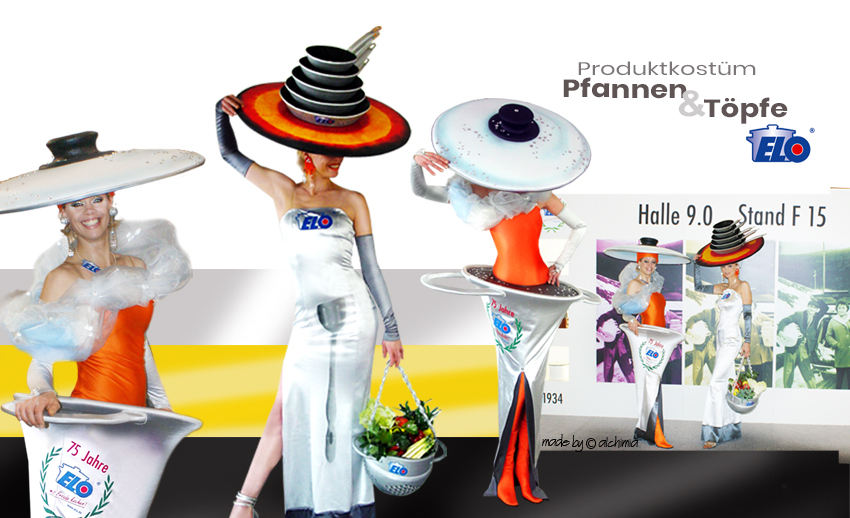 ELO Pfannen und Töpfe Produktkostüme