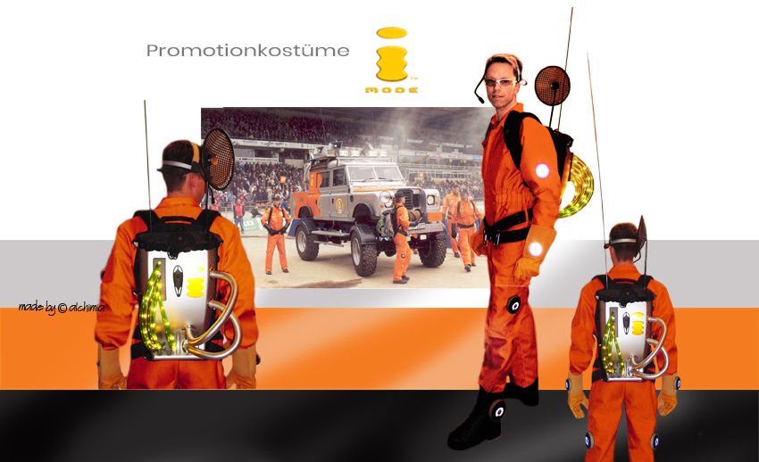 i Mode Promotionkostüme