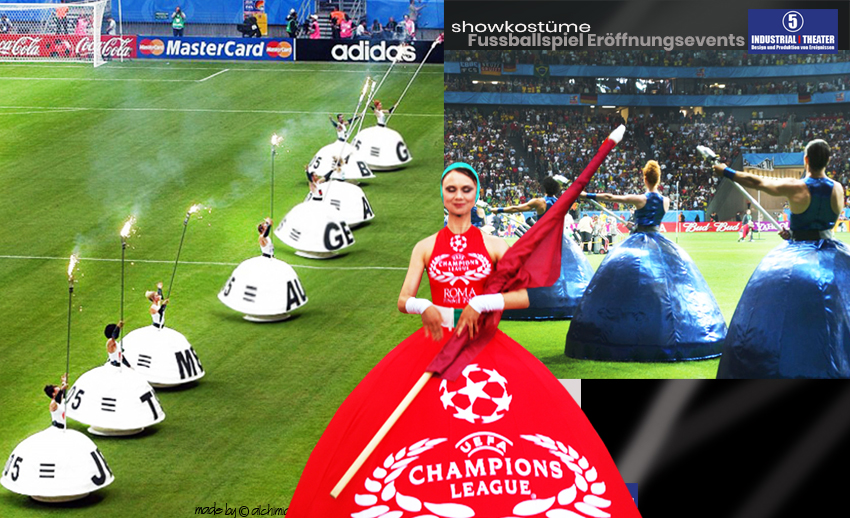 FIFA UEFA Event Segway Fussball Eröffnungsinzenierung