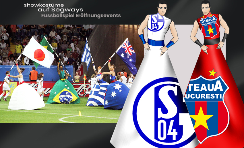 FIFA UEFA Event Segway Fussball Eröffnungsinzenierung