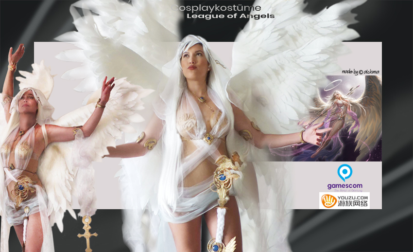 League of Angels Gamescom Cosplaykostüme Engel