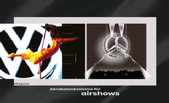 Akrobatenkostüme Airshows events Kostümproduktion