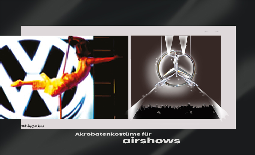Akrobatenkostüme Airshows events Kostümproduktion