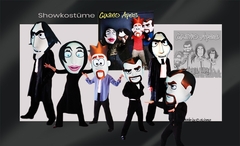 Band Guano Apes Kostüm Köpfe