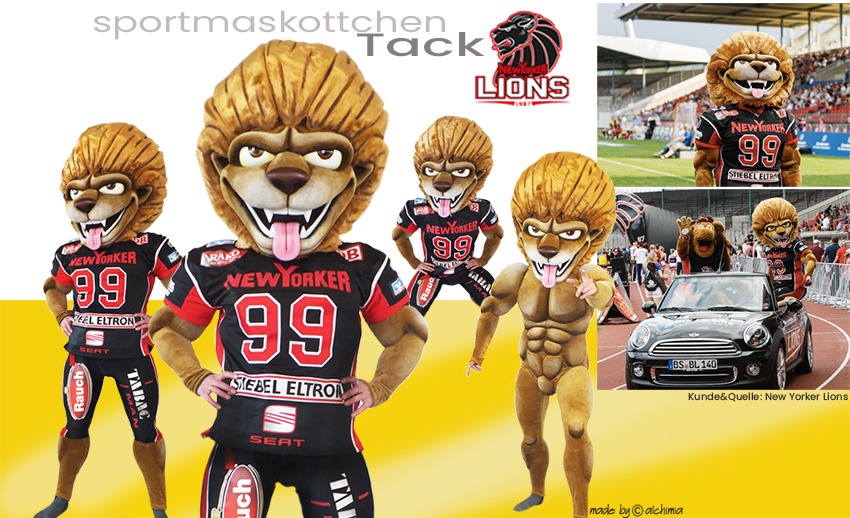New Yorker Lions Maskottchen