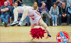 Rhein Stars Basketball Maskottchen Jeck