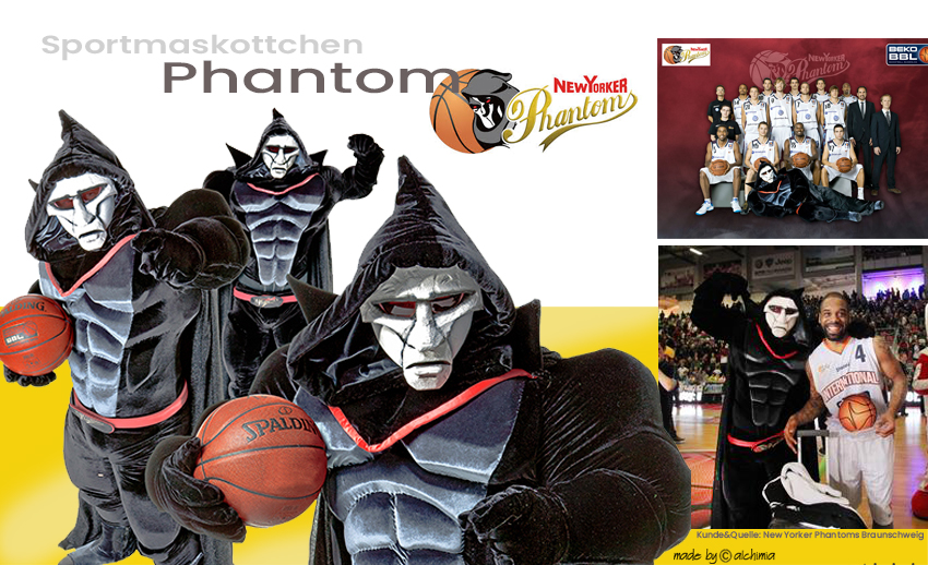 New Yorker Phantoms Maskottchen Braunschweig