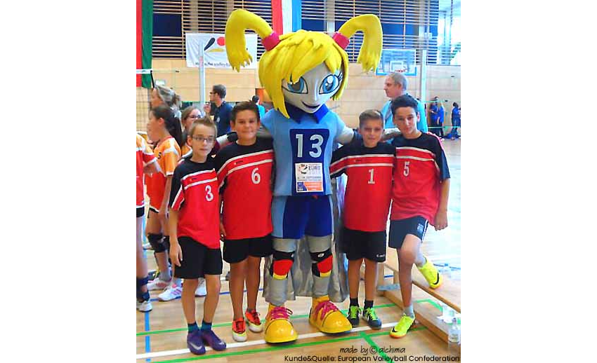 Women's European Volleyball Championship Maskottchen Spikerella
