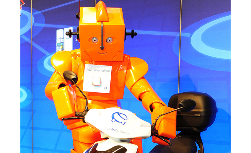 RWE Roboter Sympathiefigur