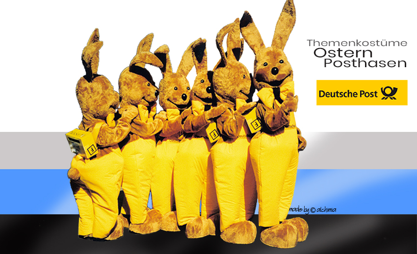 Deutsche Post Ostern Posthasen