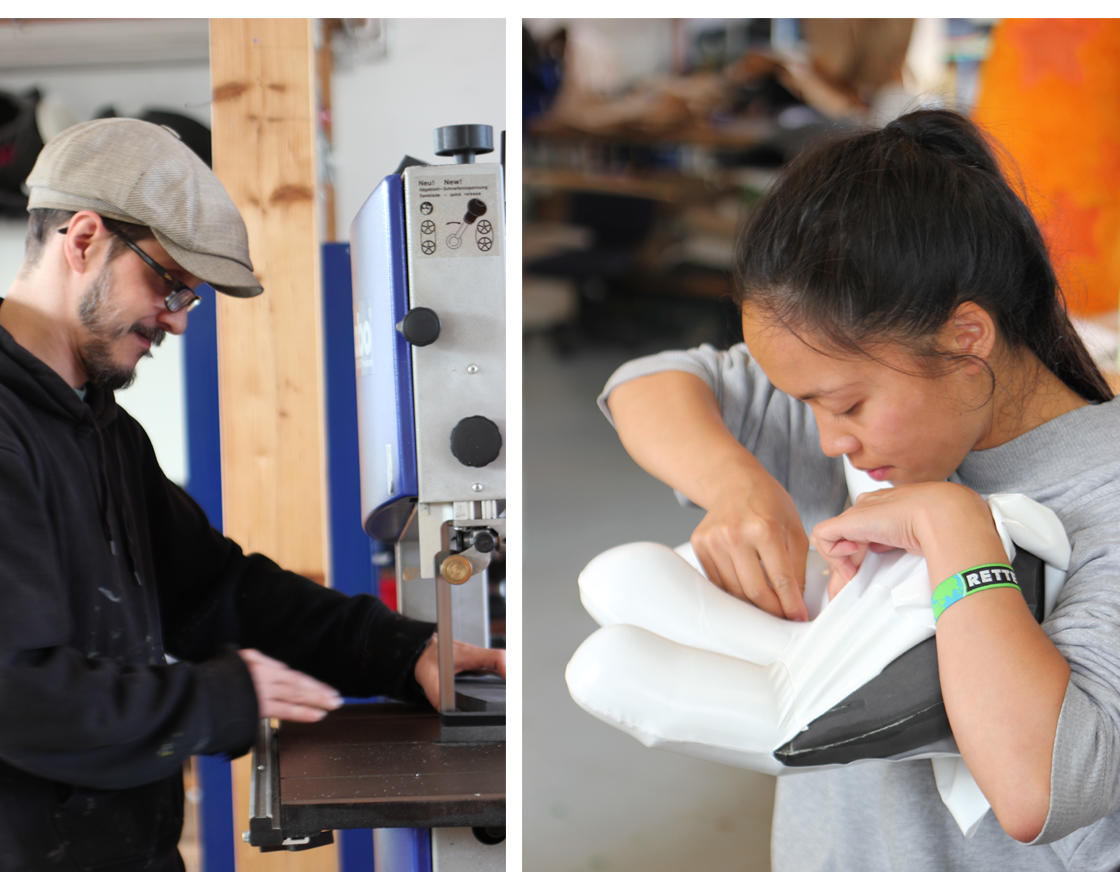 Team Werkstatt alchimia Kostüme Maskottchen