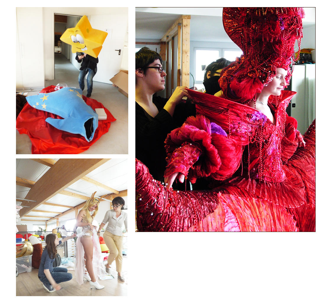 Kostümbau Team Kostümbildner alchimia